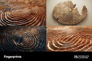 Fingerprints. 75 images, an Object Illustration by Handmadefont (Thumbnail 14 of 15)