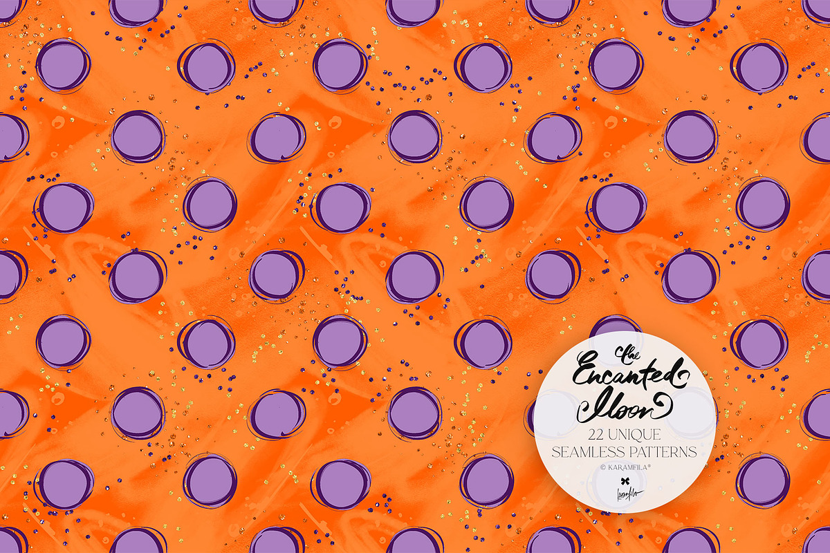 Halloween Gothic Woodland Patterns, a Pattern Graphic by KaramfilaS (Photo 20 of 28)