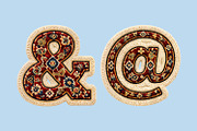 Woven Carpet Font, a Serif Font by Handmadefont (Thumbnail 3 of 15)