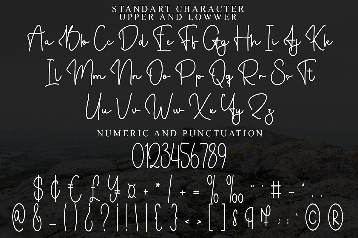 New Arrivals, a Handwritten Font by InermediaSTUDIO (Photo 8 of 8)