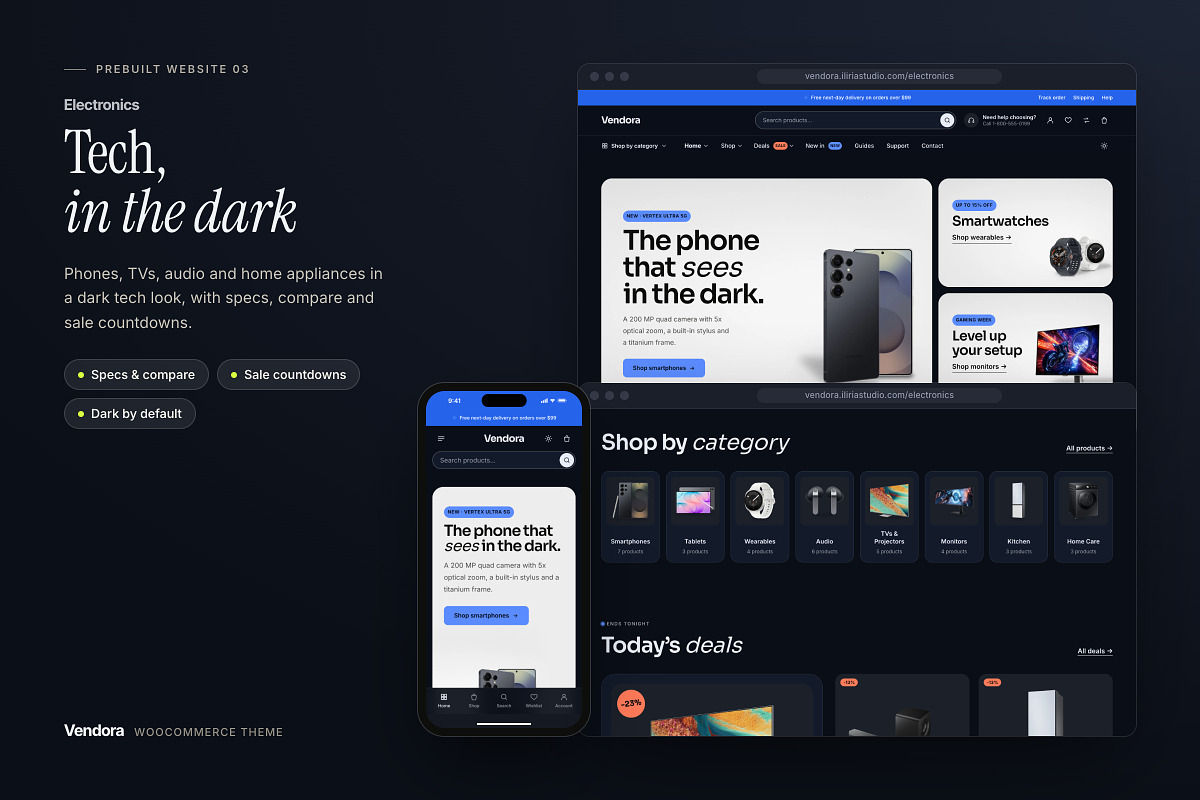 Vendora - WordPress Theme, a WordPress Template by Deck Atelier (Photo 5 of 17)