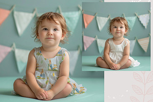 Baby Apparel Mockup PSD Set