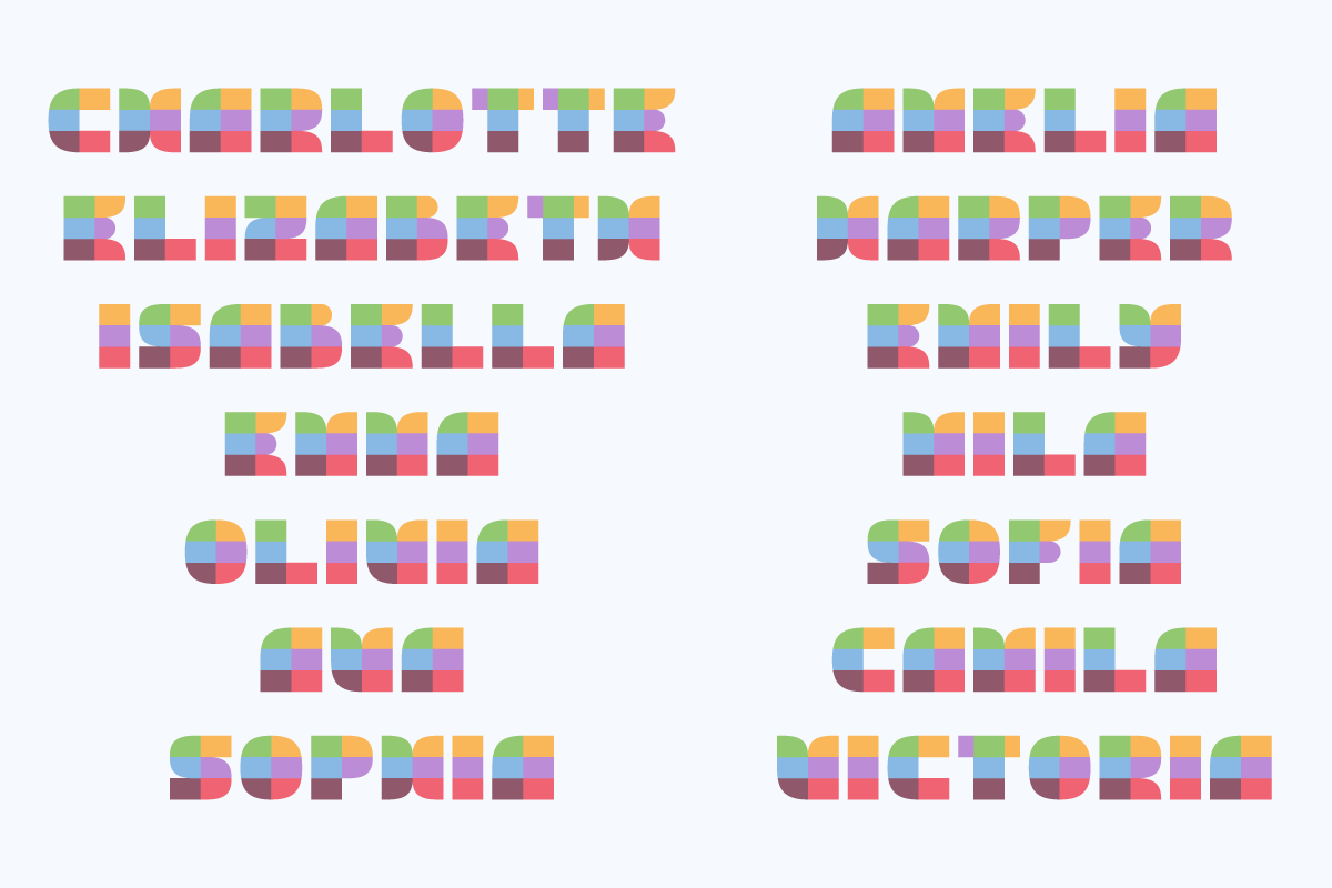 Ires colored font, a Symbol Font by kaer_shop (Photo 8 of 8)
