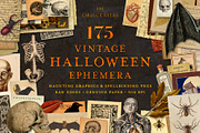 175 Vintage Halloween Ephemera, an Object Graphic by The Object Atlas (Thumbnail 1 of 13)