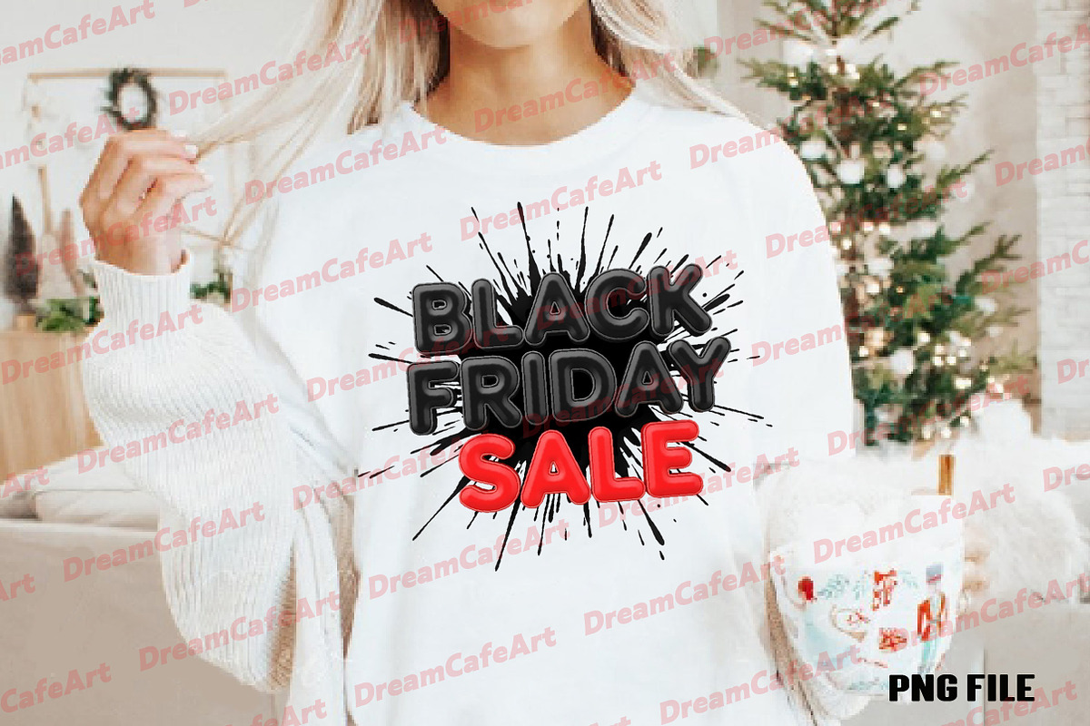 Black Friday Sale PNG, an Illustration by DreamCafeArt (Photo 2 of 4)