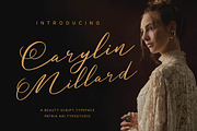 Carylin Millard, a Script Font by Patria Ari (P4tcreativa) (Thumbnail 1 of 12)