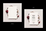 Gothic Invitation Card Mockup, a Product Mockup by Pixel Charm Studio (Thumbnail 2 of 3)