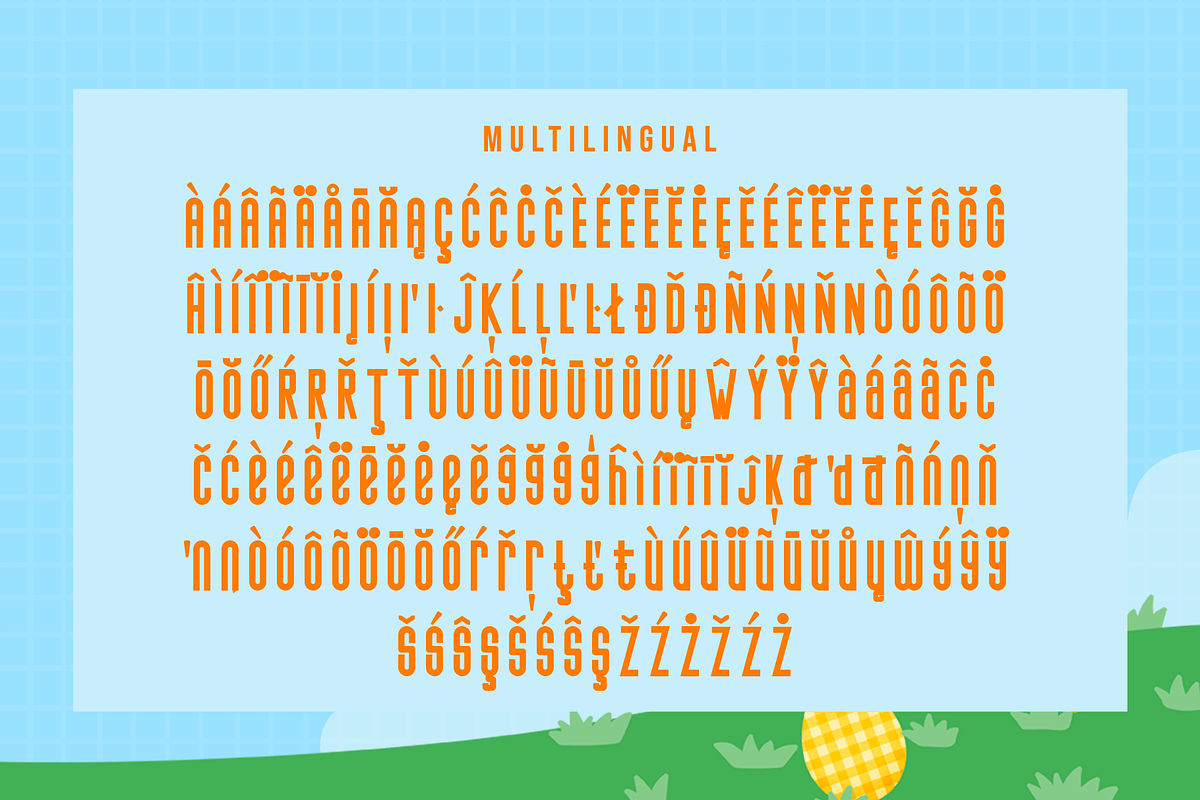 Hellocute - Kids Display Font, a Slab Serif Font by overlaytemplates (Photo 6 of 6)