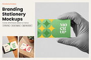 Branding Stationery Mockup Bundle, an Advertising Mockup by dpi (Thumbnail 1 of 16)
