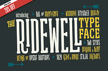 Ridewell Typeface