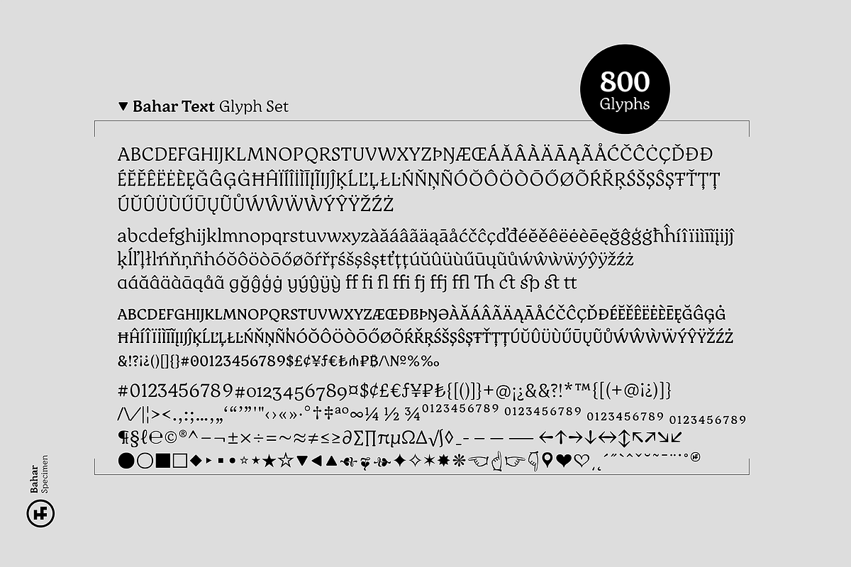 Bahar Text, a Serif Font by Hurufatfont (Photo 6 of 10)