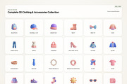 3D Clothing & Accessory Icons, an Emoji Icon by River Visual (Thumbnail 2 of 5)