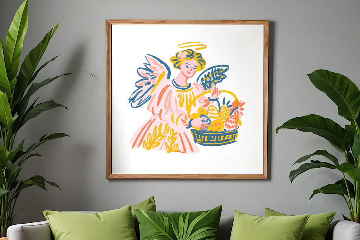 Whimsy Pastoral Spring & Easter Set, a Decorative Illustration by GiraffeCreative (Photo 19 of 21)