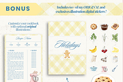 Printable family cookbook template, a Social Media Template by PixelBloomClub (Thumbnail 5 of 8)