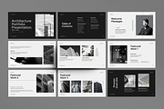Minimal Portfolio Presentation, a Presentation Template by MightyDesign (Thumbnail 1 of 9)