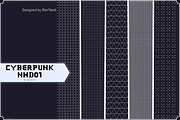110 Cyberpunk NHD 01, a Brush Add-On by Nan'Heidi (Thumbnail 7 of 8)