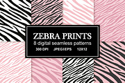 Zebra tiger stripes patterns, a Pattern Graphic by Swetsol (Thumbnail 1 of 7)