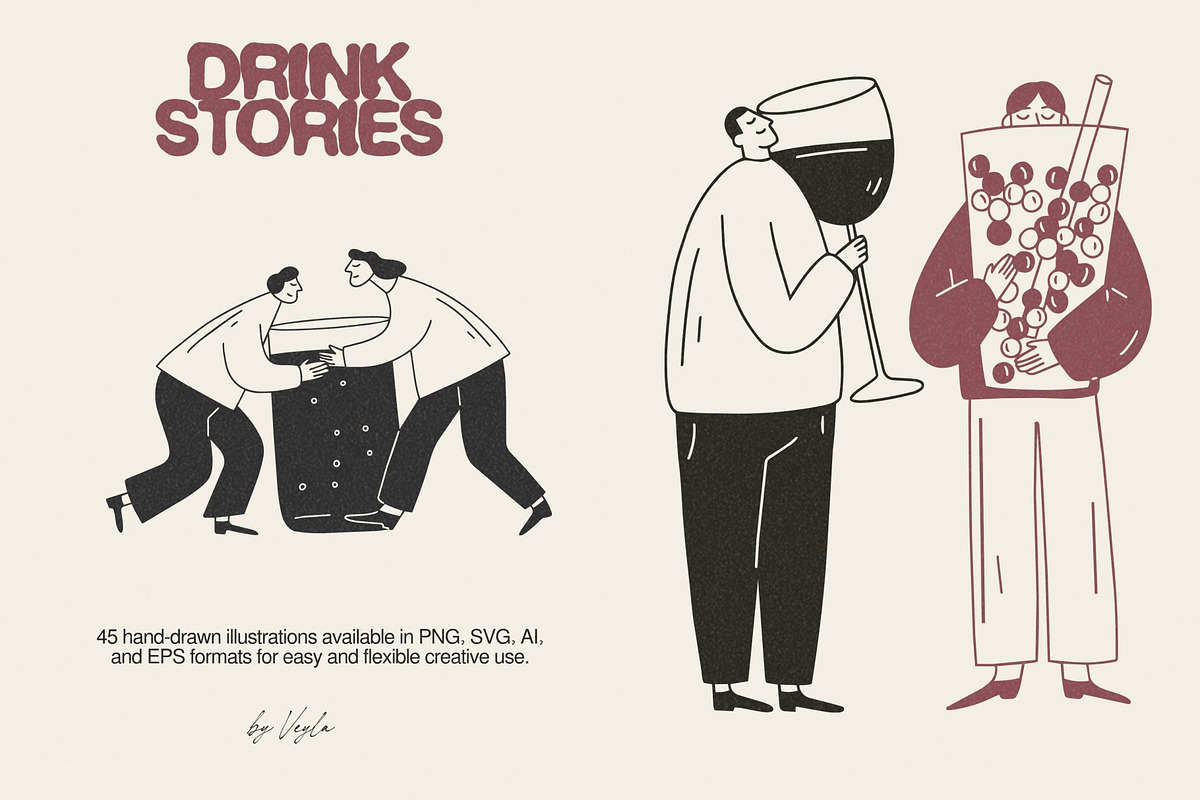 FOOD BUNDLE Vol.3: All 6 in 1, a Food Illustration by Veyla (Photo 13 of 50)