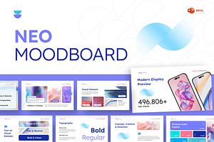 Neo Moodboard Project, a Presentation Template by Loin Studio