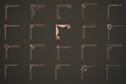 Corner Border Elements Bundle, an Object Graphic by Dandylyon Designs (Thumbnail 3 of 12)