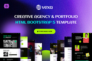 Vexa - Creative Agency HTML Template, a HTML Template by AliThemes