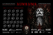 Dread Gothic Typeface, a Blackletter Font by alit design (Thumbnail 11 of 22)