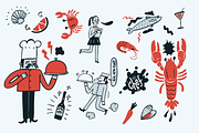 Hand drawn Food & Drink, a Graphic by Huza Studio (Thumbnail 7 of 9)