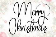 Merry Christmas | Script Font, a Handwritten Font by Scratchones (Thumbnail 1 of 8)