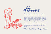 Harris : Brush Script Font, a Handwritten Font by BURSTYPE (Thumbnail 3 of 7)
