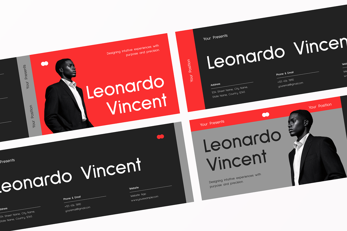 Modern Minimalist Email Signature, an UI Kit Template by Annora Studio (Photo 2 of 4)