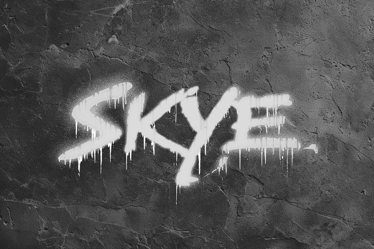 Drip Graffiti Logo And Text Effect, a Layer Style Add-On by studiogstock (Photo 2 of 2)