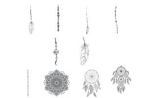 Dreamcatchers Set 2 Procreate Brush