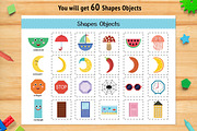 Shapes Activities for Kids, an Education Illustration by Gulnara Sabirova (Thumbnail 6 of 19)