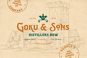 Antique Hard - Bold Vintage Font, a Slab Serif Font by Bale Type (Thumbnail 2 of 10)