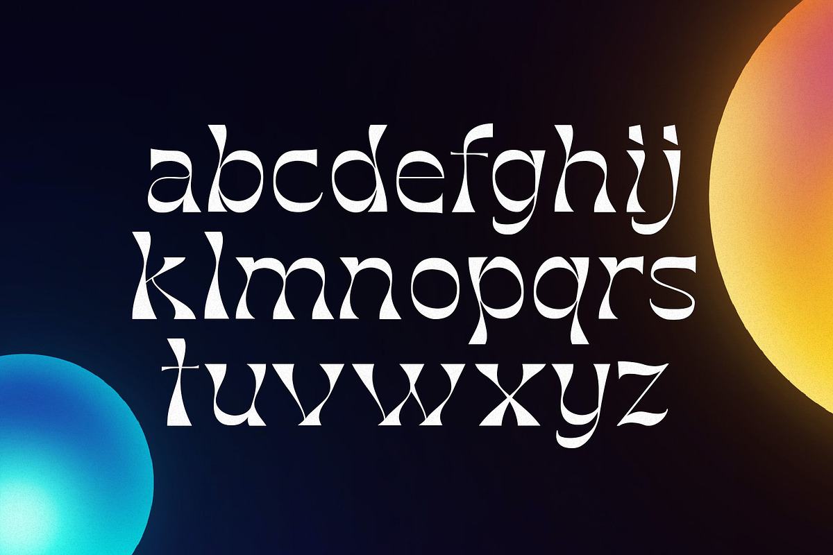 Hendrix - Art Nouveau Display, a Serif Font by HipFonts (Photo 3 of 9)
