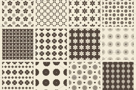 Retro Seamless Patterns