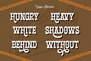 Armour Horse - Bold Western Display, a Slab Serif Font by Arterfak Project (Thumbnail 6 of 11)