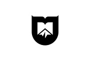 Letter M Mountain Logo, a Branding & Logo Template by Buqancreative (Thumbnail 1 of 2)