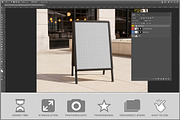 Restaurant Sandwich Board Sign PSD, a Product Mockup by Bruno's Shop (Thumbnail 2 of 3)