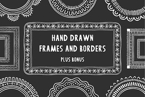 Hand Drawn Frames & Borders