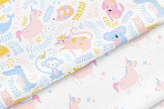 Animal Alphabet & cute baby patterns, a Pattern Graphic by Inna Moreva (Thumbnail 9 of 9)