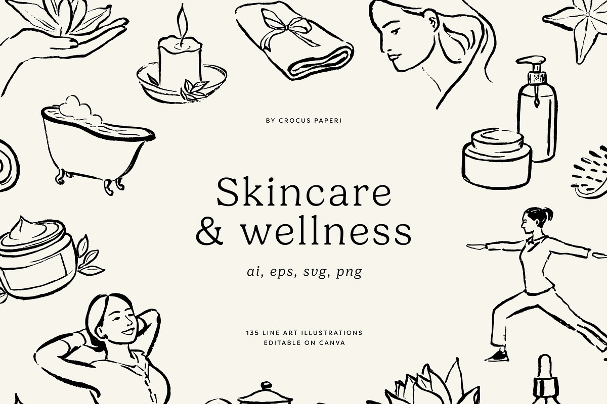 1500+ All Illustrations Bundle, a Decorative Illustration by Crocus Paperi (Photo 5 of 25)