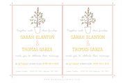 LoveTree Wedding Invitation Suite, an Invitation Template by MoLa (Thumbnail 3 of 5)