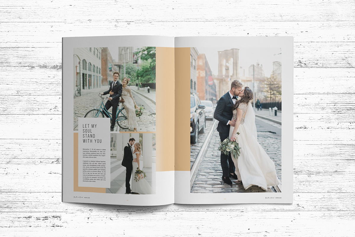 Wedding Album Template, a Magazine Template by spidergraph (Photo 14 of 16)
