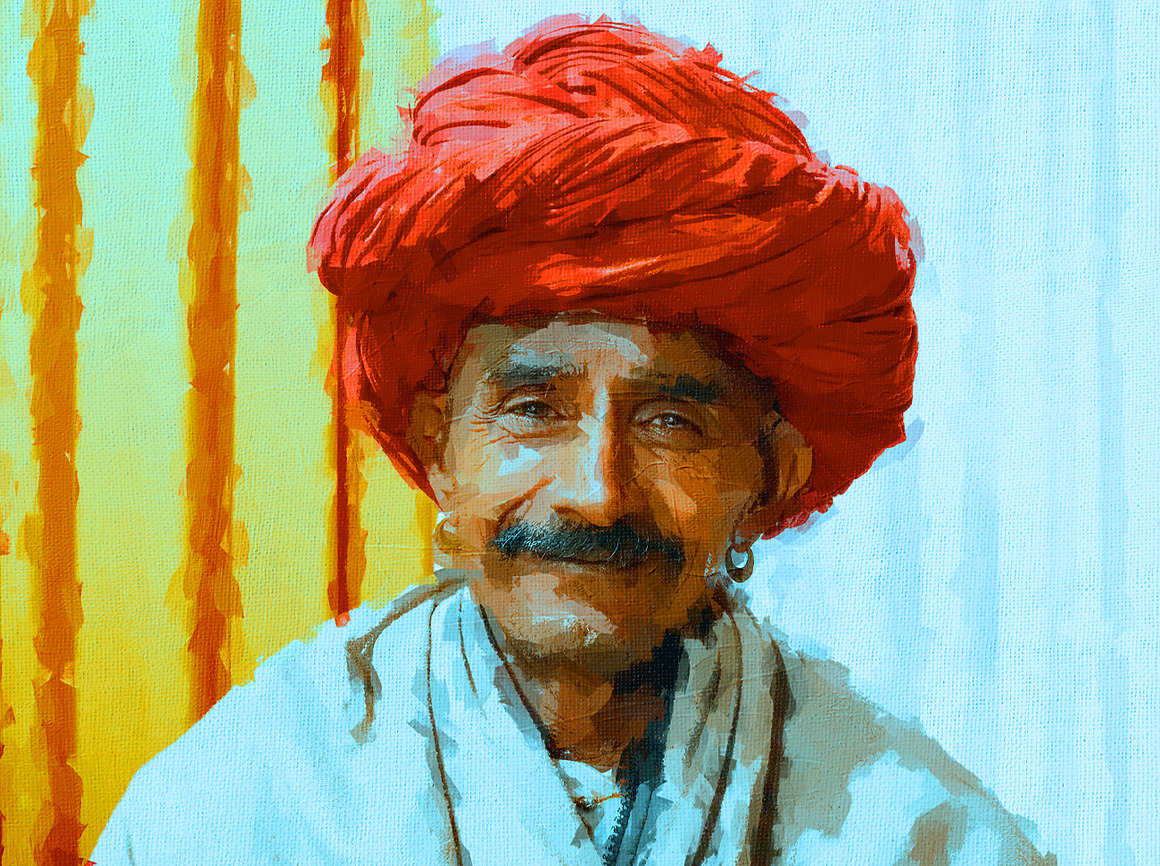 Canvas Oil Painting, an Action Add-On by MRI STUDIO (Photo 12 of 16)