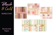 84% OFF! Blush & Gold BUNDLE DUO, a Texture Graphic by Chus Moreno Studio (Thumbnail 3 of 7)