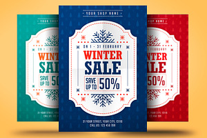 Winter Sale Flyer