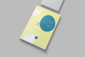 A4 A5 A6 Soft Cover Book Mockup