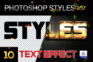 10 Creative Photoshop Styles V51