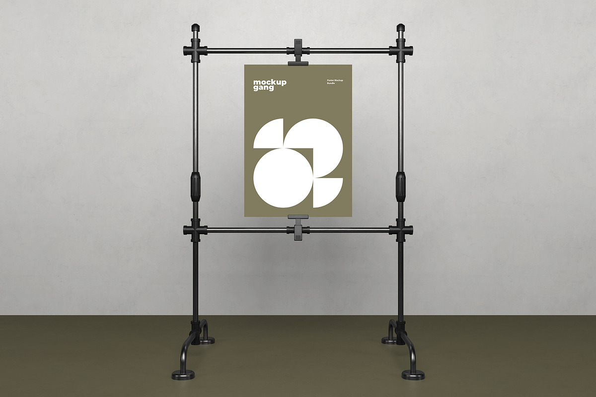 Poster Mockup Bundle, a Print Template by Mockup Gang (Photo 9 of 9)